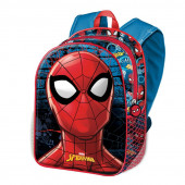 Mochila Pré Escolar 31cm Spiderman Badoom 3D