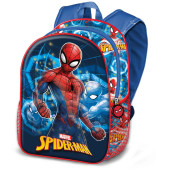 Mochila Pré Escolar 31cm Spiderman Powerful 3D