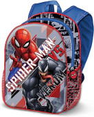Mochila Pré Escolar 31cm Spiderman Rage 3D