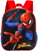 Mochila Pré Escolar 31cm Spiderman Teia 3D