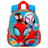 Mochila Pré Escolar 31cm Spidey and his Amazing Friends Three 3D