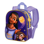 Mochila Pré Escolar 31cm Wish Disney 3D