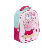 Mochila Pré Escolar 32cm Porquinha Peppa 3D