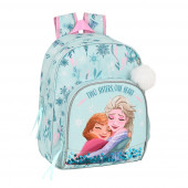 Mochila Pré Escolar 34cm adap trolley Frozen 2 One Heart