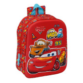 Mochila Pré-Escolar 3D Disney Cars Faísca e Matt 27cm Mochila Pré-Escolar 3D Disney Cars Faísca e Matt 27cm