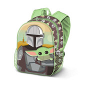 Mochila Pré-Escolar 3D Star Wars c/ Baby Yoda