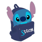 Mochila Pré Escolar 3D Stitch Azul
