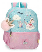 Mochila Pré Escolar adap trolley 32cm Enso Magic Unicorn