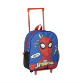 Mochila Pré-Escolar c/ Trolley Infantil Marvel Spiderman