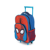 Mochila Pré-Escolar c/ Trolley Infantil Spiderman