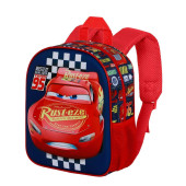 Mochila Pré-Escolar Disney Carros 3D 31cm
