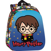 Mochila Pré Escolar Harry Potter 3D 33cm