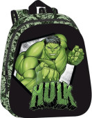 Mochila Pré Escolar Hulk Avengers 3D 33cm