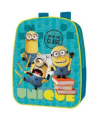 Mochila Pré Escolar Minions Unique 28cm