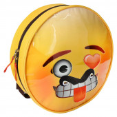 Mochila pré escolar personalizável Emoji