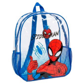 Mochila Pré-Escolar Transparente SpiderMan Marvel 31cm