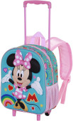 Mochila Pré Escolar Trolley 3D Minnie Mouse