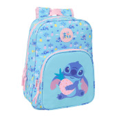 Mochila Pré-Escolar Waves Stitch Disney 34cm