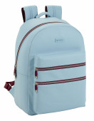 Mochila tipo casual, 44 cm Moos Luxe Azul