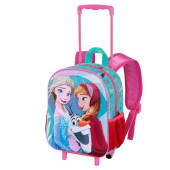 Mochila Trolley Pré Escolar 3D Family Frozen 2 Disney 34cm
