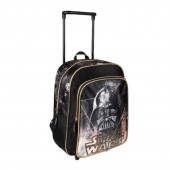 Mochila Trolley Pré Escolar Star Wars Gold
