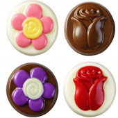 Moldes Bombons Biscoito Flor Wilton