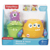 Monstros de Empilhar Fisher-Price Sortido Monstros de Empilhar Fisher-Price Sortido