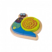 Oops Puzzle 3D Madeira 9 pçs Caracol