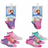 Pack 3 meias soquetes Frozen - sortido