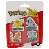 Pack 4 Borrachas Pokémon