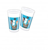 Pack 8 copos 200ml - Piratas Caça ao Tesouro