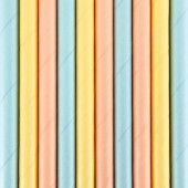 Palhinhas Papel Summer Time 10 uni
