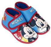 Pantufa Bota Mickey Azul