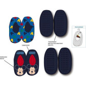 Pantufas Pelo Antiderrapantes Mickey Sortido