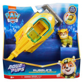 Patrulha Pata Aqua Pups - Veículo Básico Rubble