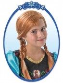 Peruca de Anna Frozen