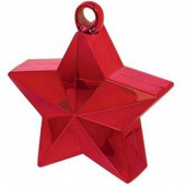 Peso Balões Estrela Vermelho
