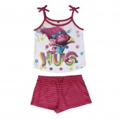 Pijama curto de Trolls