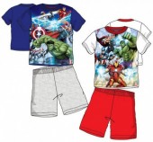 Pijama de manga curta Avengers - sortido