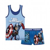 Pijama Verão Marvel Avengers 6 unid