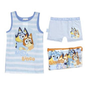 Pijama Verão + Necessaire Bluey