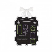 Placa MDF Bebé Milestone 27cm