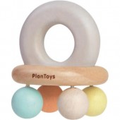Plan Toys - Bell Rattle Pastel Collection