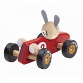 Plan Toys - Carro de Corrida Coelho