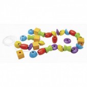 Plan Toys - Cordão Formas e Cores