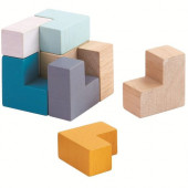 Plan Toys - Puzzle Cubo 3D