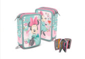 Plumier Estojo Triplo Minnie Little Flower