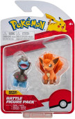 Pokémon 2 Figuras Combate - Deino e Vulpix