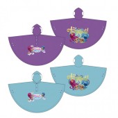 Poncho/capa chuva Shimmer and Shine T.2-4-6