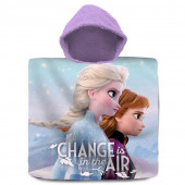 Poncho Praia Algodão Frozen 2 Change Air